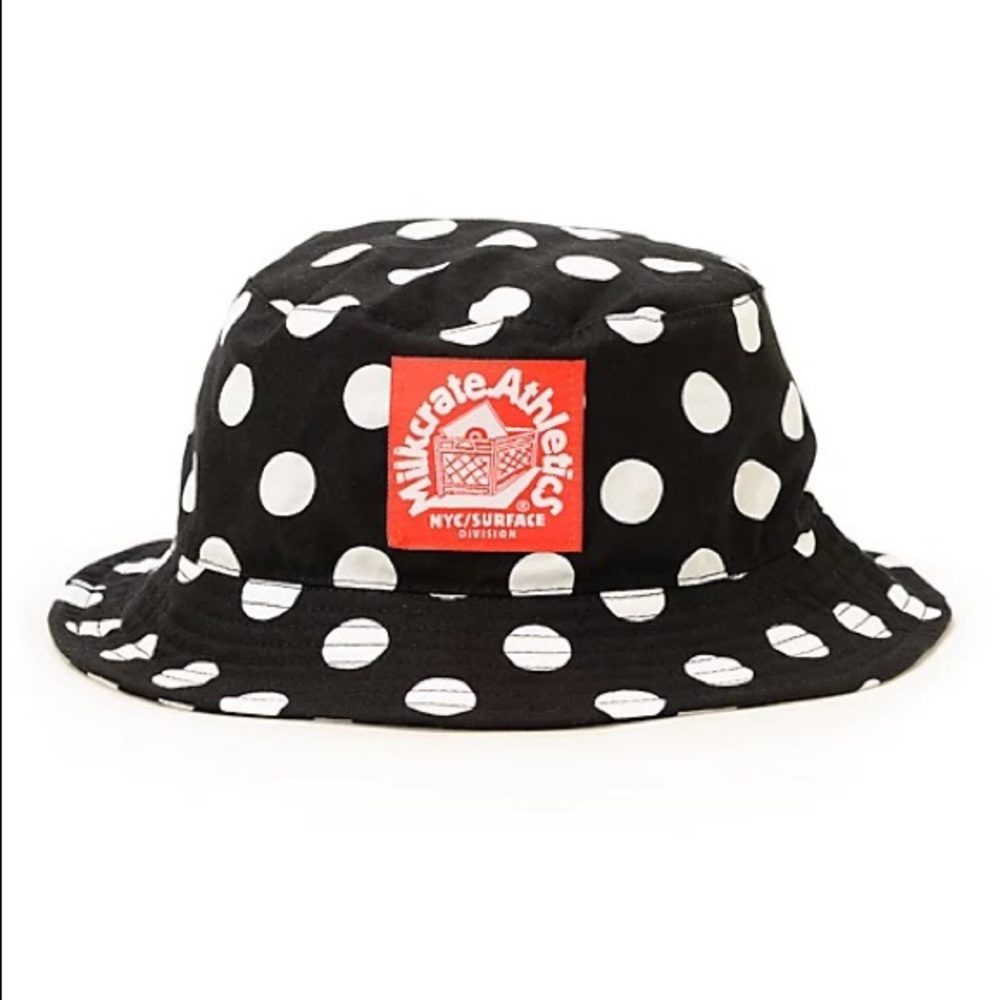 Polkadot Millcrate bucket hat
